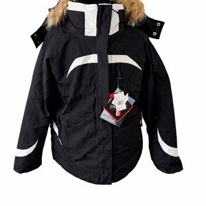 NWT Precision Mountainwear Black & White Snowboarding / Ski Jacket